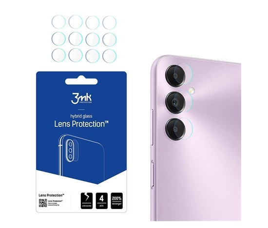 Ochrana kamery 3mk Lens Protection pro Xiaomi Redmi Note 13 Pro 4G, (4ks)