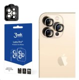 Ochrana kamery 3mk Lens Protection PRO pro Apple iPhone 16 Pro /16 Pro Max, titanum silver