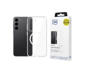 Zadný kryt 3mk Clear MagCase pre Samsung Galaxy S23