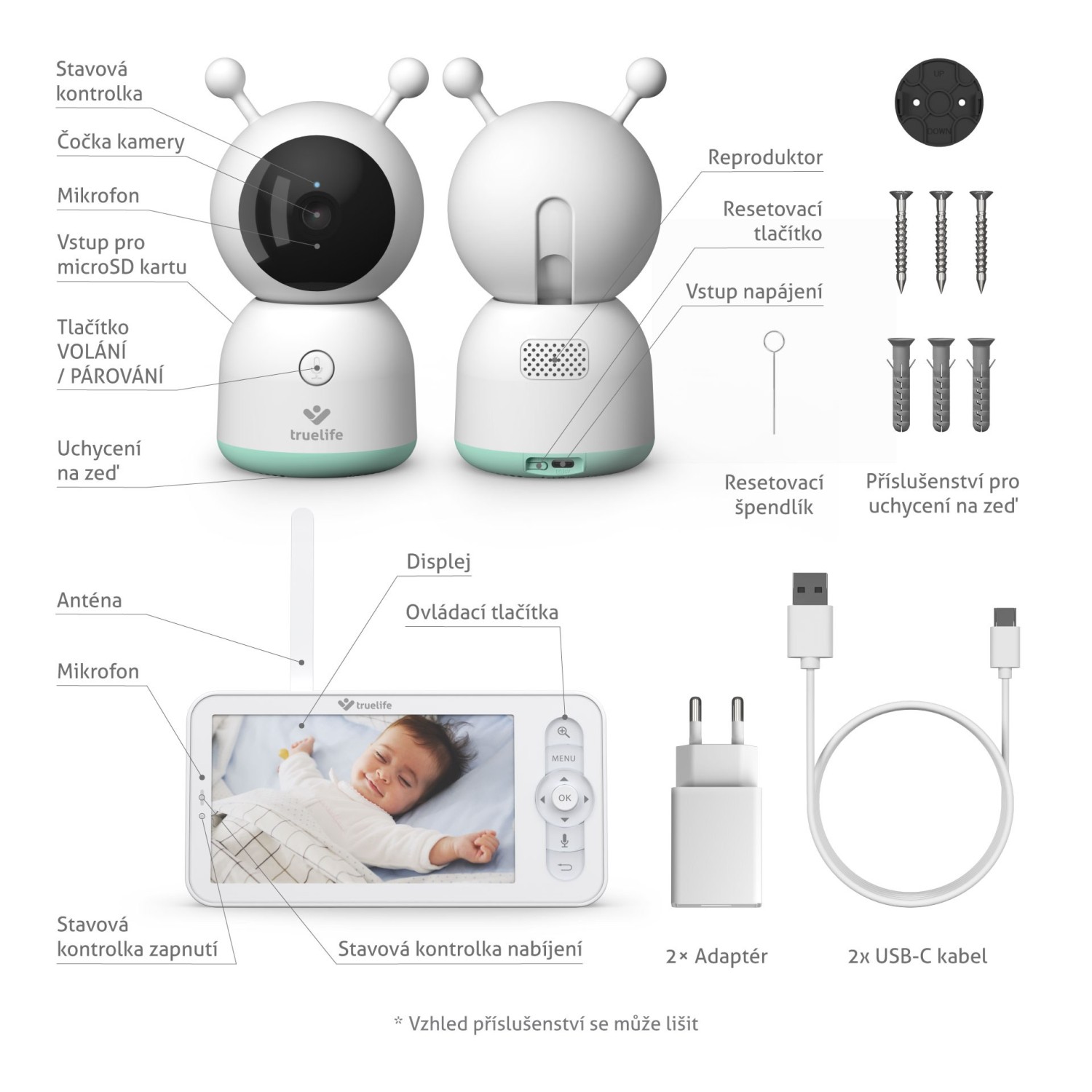 TrueLife NannyCam R7 Dual Smart