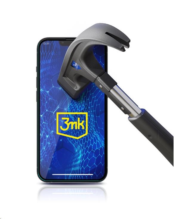 Tvrzené sklo 3mk HardGlass Max Lite pro Samsung Galaxy A16, černá