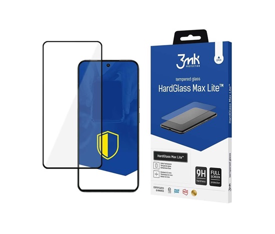 Tvrzené sklo 3mk HardGlass Max Lite pro Samsung Galaxy Z Fold6, černá