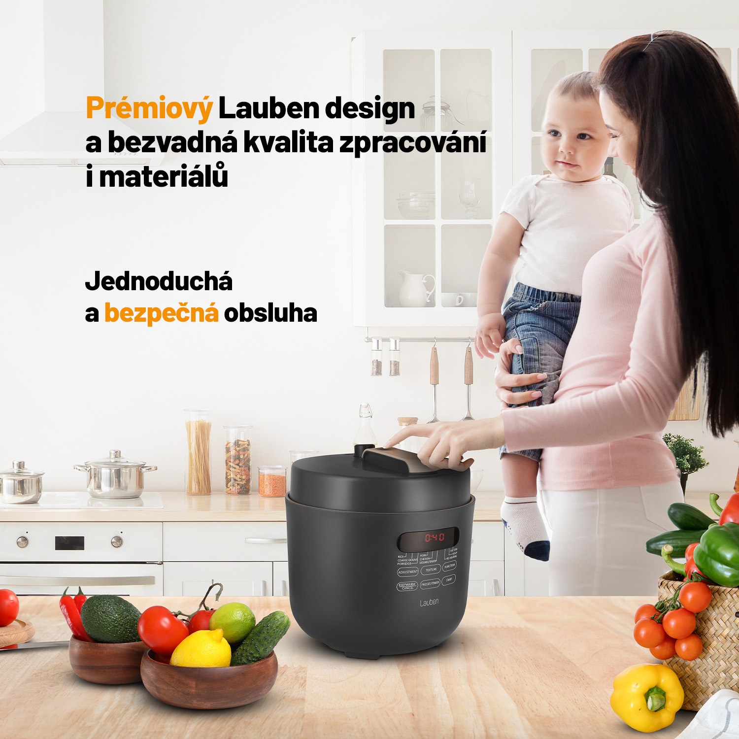 Lauben Electric Pressure Cooker 5000AT