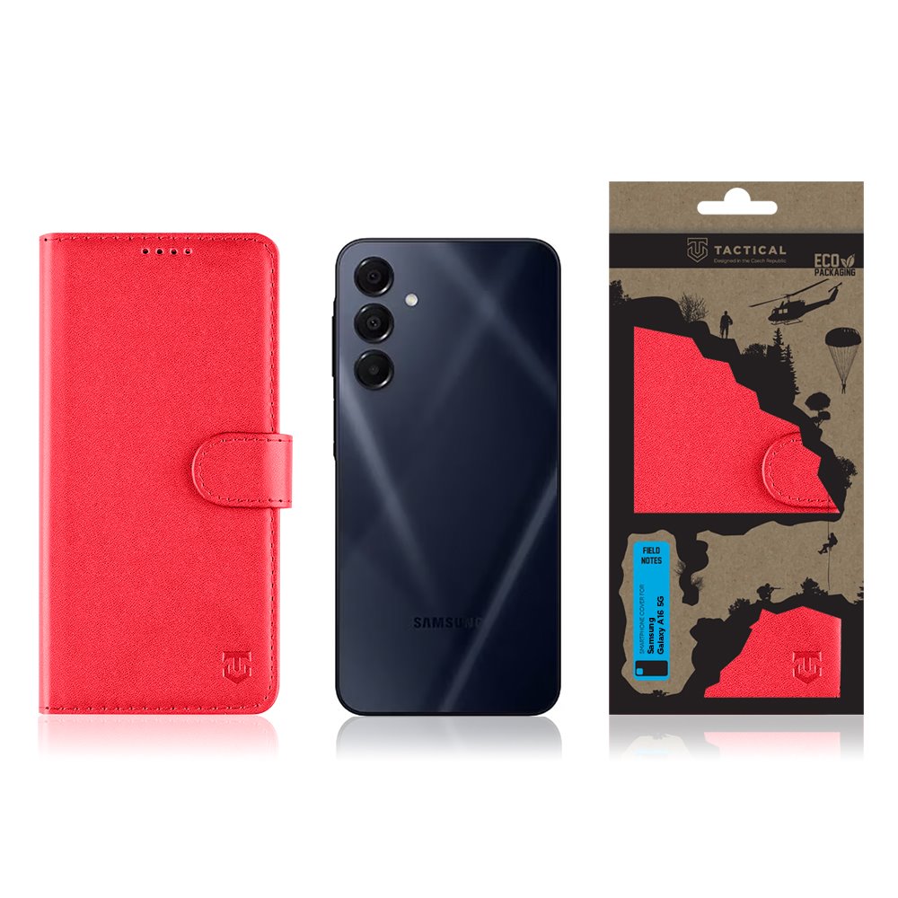 Tactical Field Notes pro Samsung Galaxy A16 5G Red