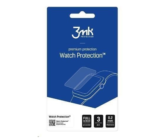 Ochranná fólie 3mk Watch Protection ARC pro Google FitBit Inspire 3 (3 ks)