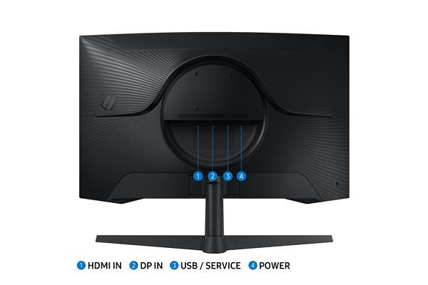 Samsung Odyssey G55C 27" QHD/165Hz/1ms černá