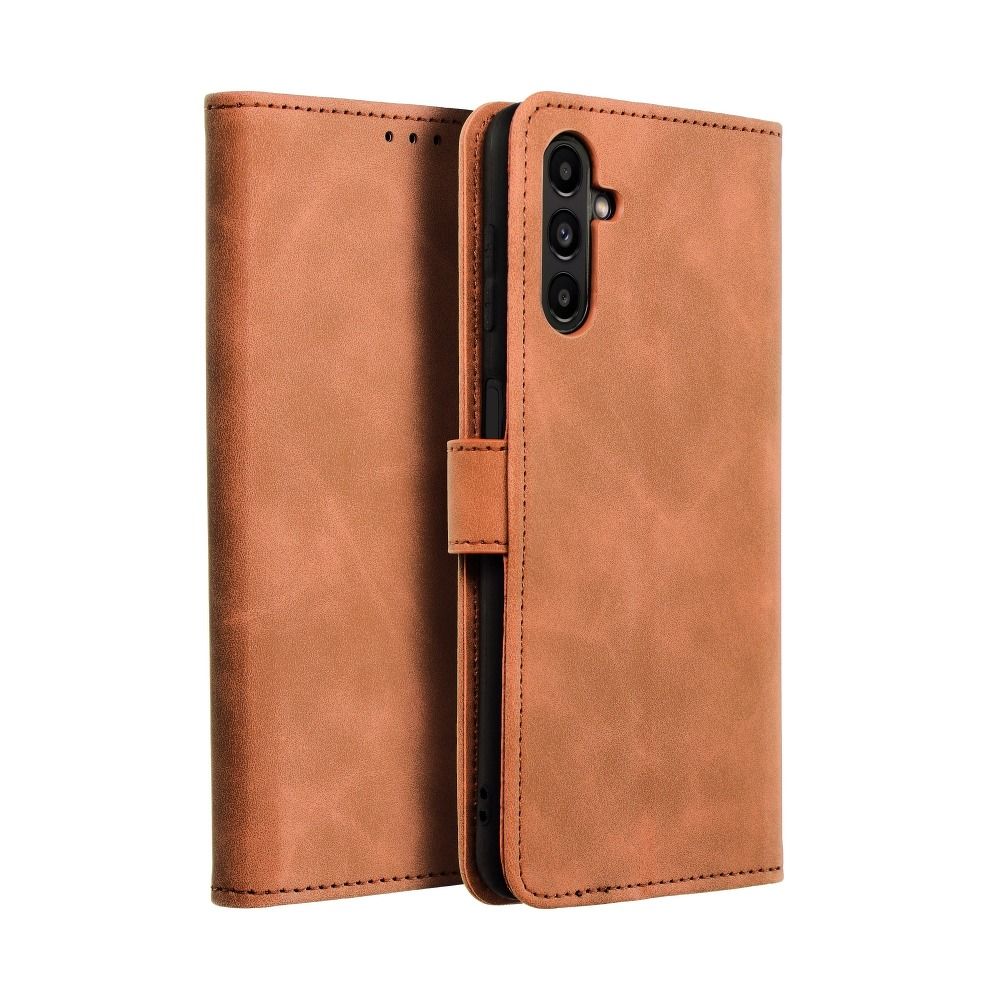 TENDER Book Case for SAMSUNG A13 5G / A04S brown