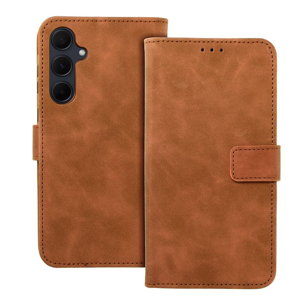 TENDER Book Case for SAMSUNG A35 5G brown