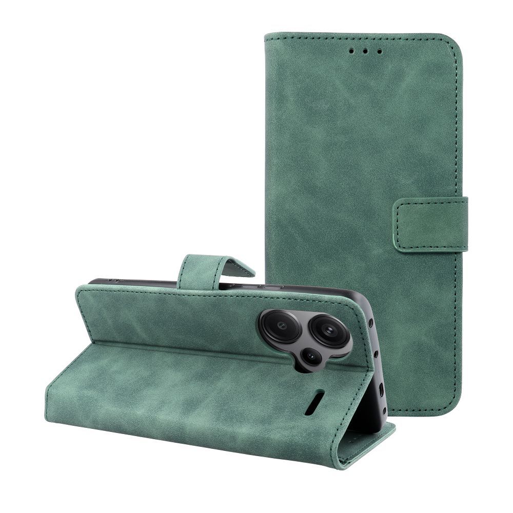 TENDER Book Case for XIAOMI Redmi Note 13 Pro Plus 5G green