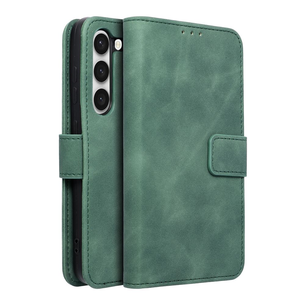 TENDER Book Case for SAMSUNG S23 green