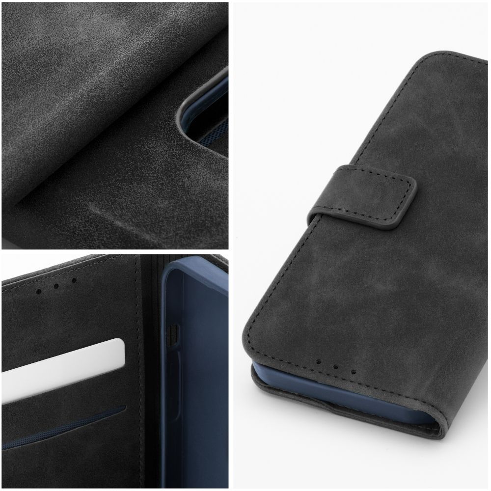 TENDER Book Case for SAMSUNG S23 black