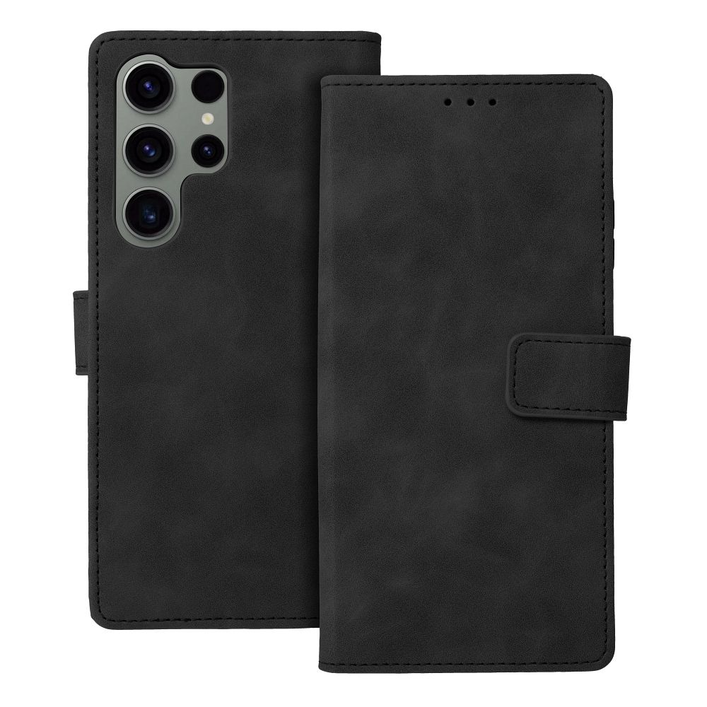 TENDER Book Case for SAMSUNG S23 Ultra black