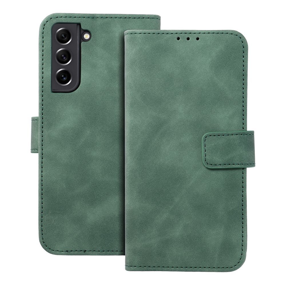 TENDER Book Case for SAMSUNG S21 FE green