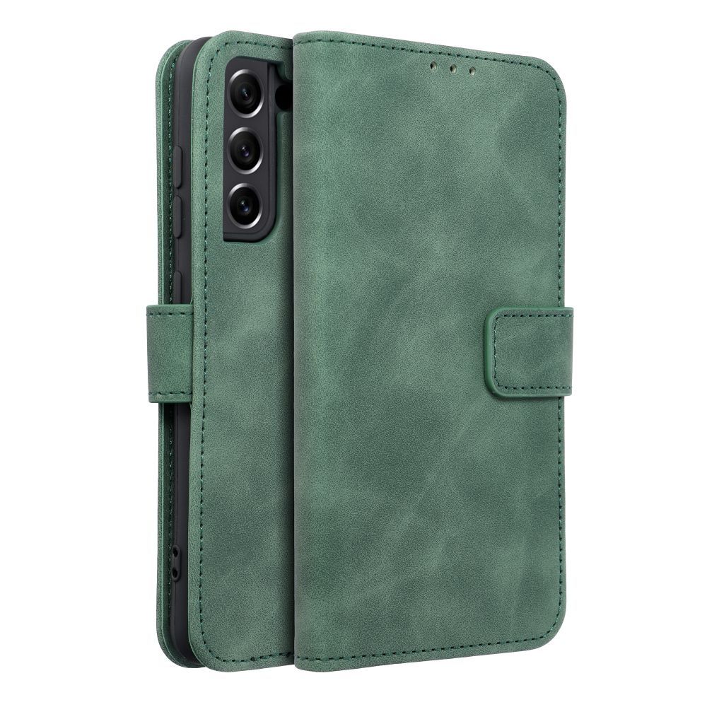 TENDER Book Case for SAMSUNG S21 FE green