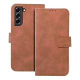 TENDER Book Case for SAMSUNG S21 FE brown