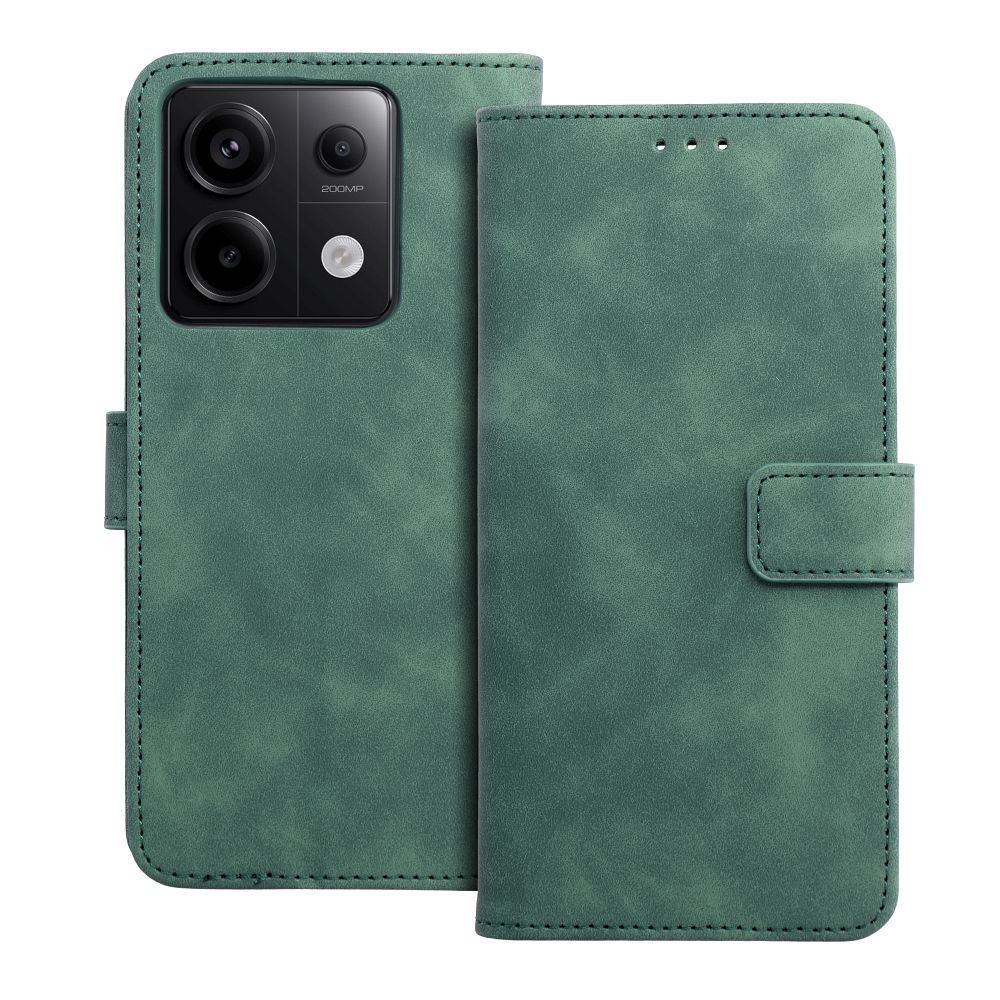 TENDER Book Case for XIAOMI Redmi Note 13 Pro 5G green