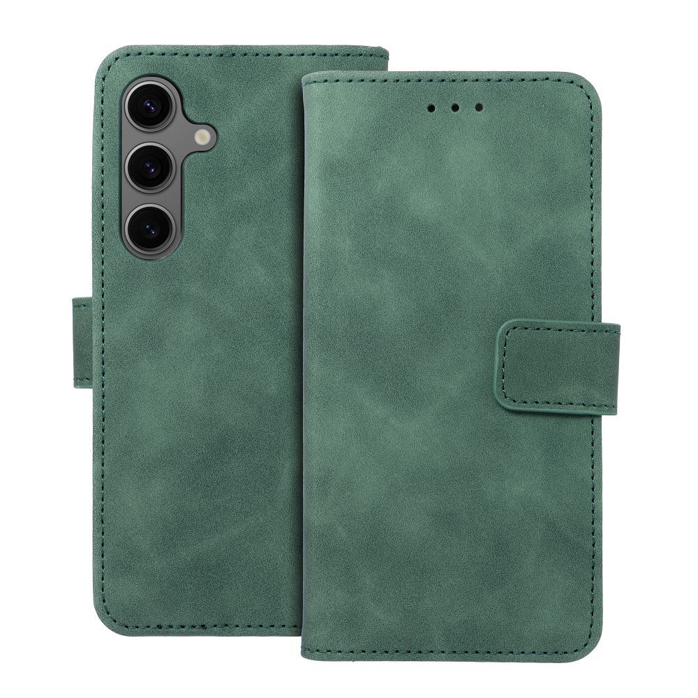 TENDER Book Case for SAMSUNG S24 green