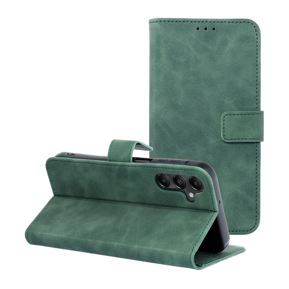 TENDER Book Case for SAMSUNG A15 4G / A15 5G green