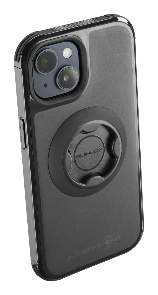 Ochranný kryt Interphone QUIKLOX Tetraforce pro Apple iPhone 16, černá