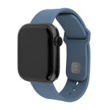 Set silikonových řemínků FIXED Silicone Sporty Strap pro Apple Watch 38/40/41mm, zelenomodrá