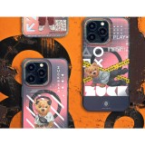 ZUCK BEAR case NEW YORK NEVER SLEEPS MAG compatible with MagSafe for IPHONE 15 Pro manhattan urbane