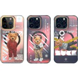 ZUCK BEAR case NEW YORK NEVER SLEEPS MAG compatible with MagSafe for IPHONE 15 Pro Max queens spark