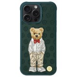 ZUCK BEAR case PARIS GENTLEMAN for IPHONE 15 Pro bow tie