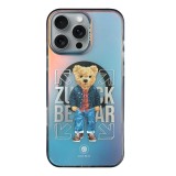 ZUCK BEAR case CALIFORNIA COOL MAG compatible with MagSafe for IPHONE 16 Pro plaid shirt