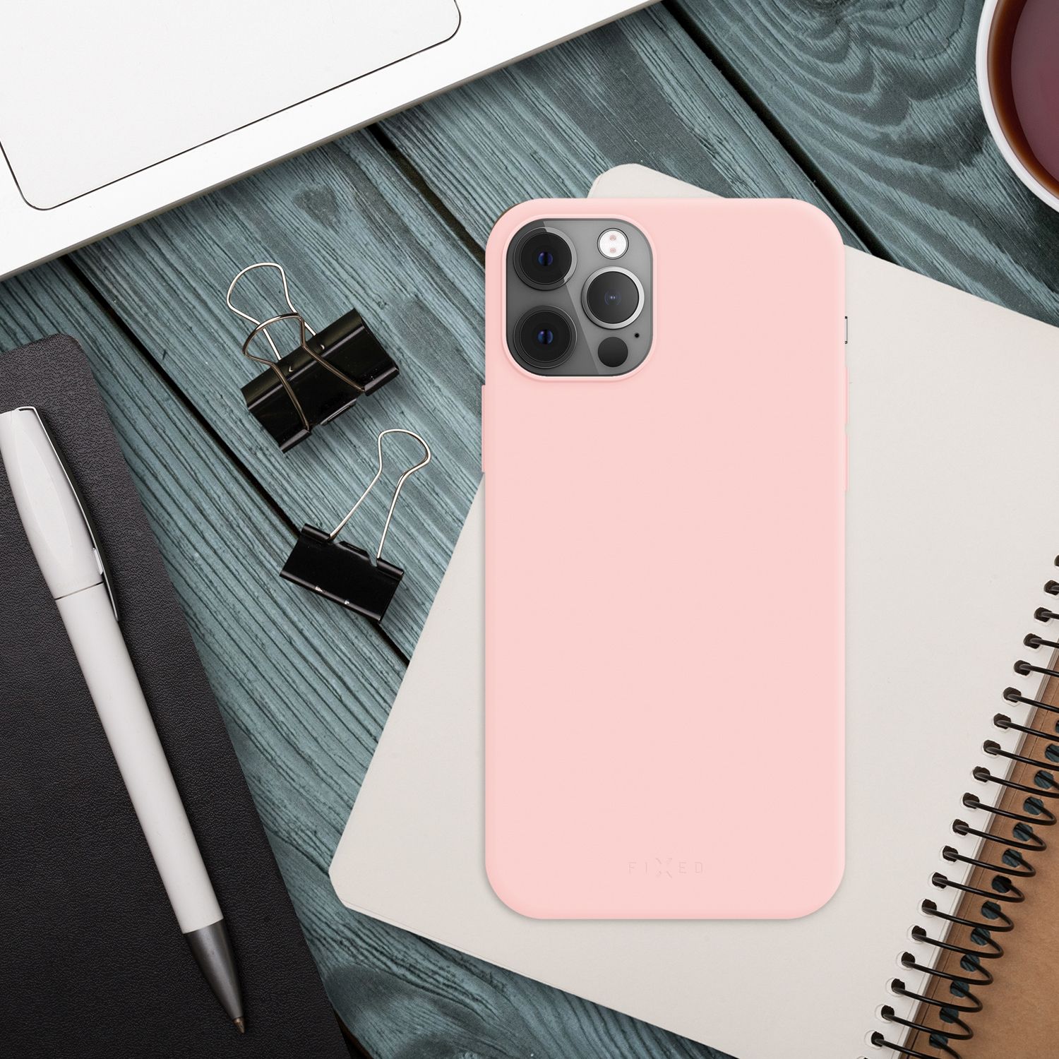 Zadní kryt FIXED Story pro Samsung Galaxy A26 5G, růžová
