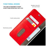 Pouzdro typu kniha FIXED Opus pro Samsung Galaxy A36 5G, červené