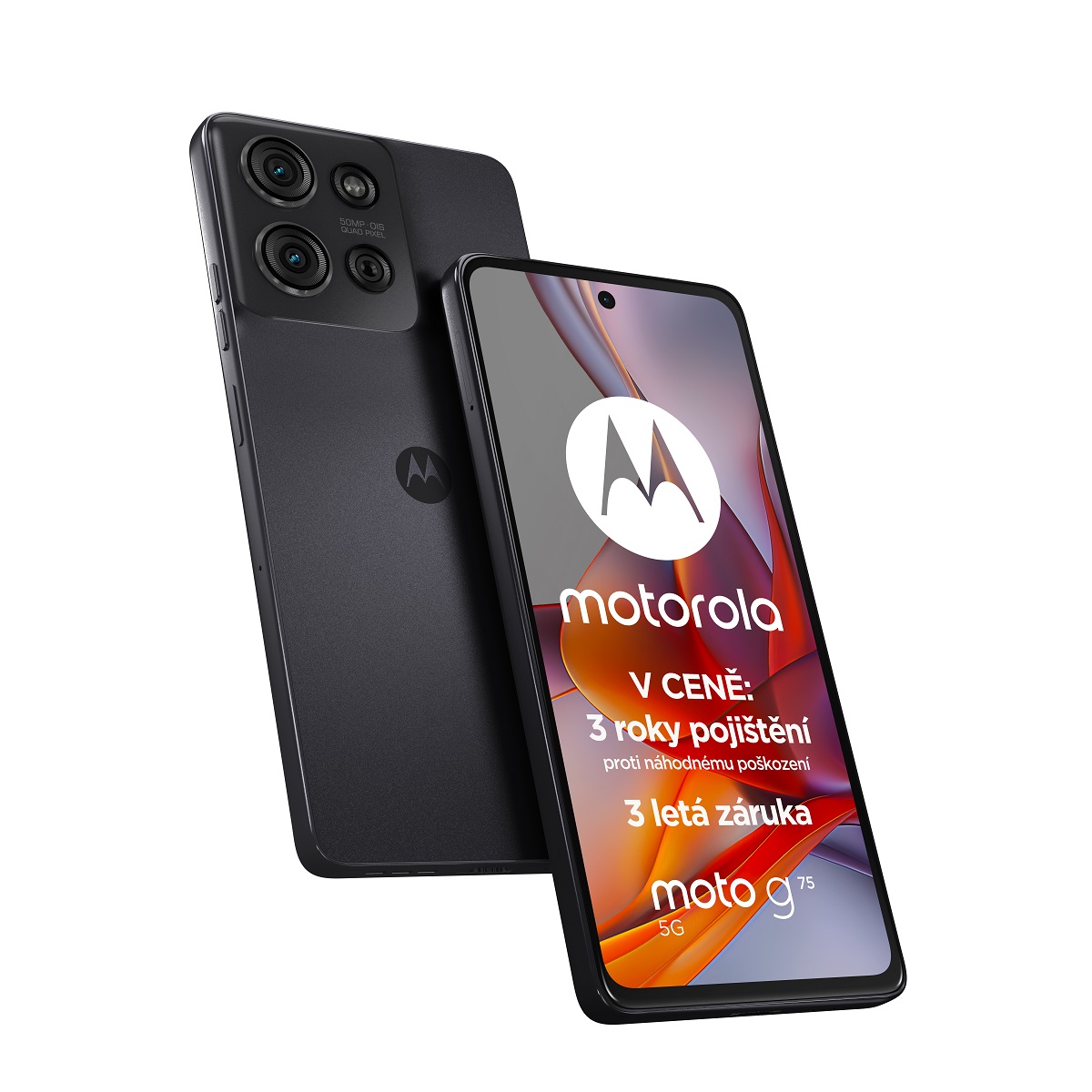 Motorola Moto G75 5G 8GB/256GB Charcoal Grey