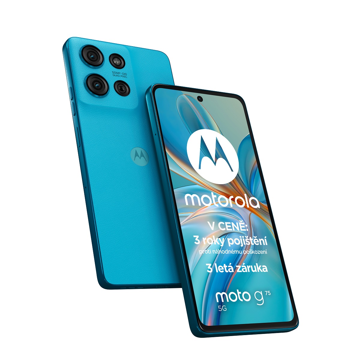 Motorola Moto G75 5G 8GB/256GB Aqua Blue