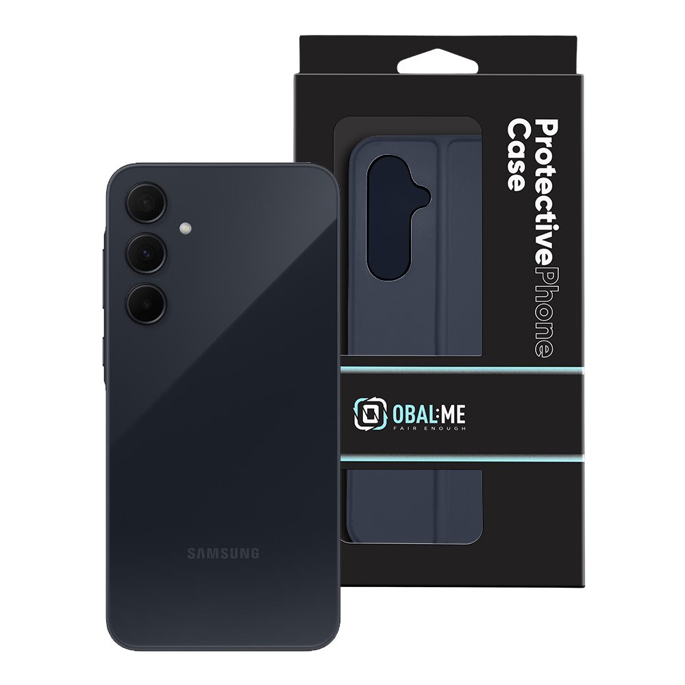 OBAL:ME SmoothTouch Pouzdro pro Samsung Galaxy A35 5G Dark Blue