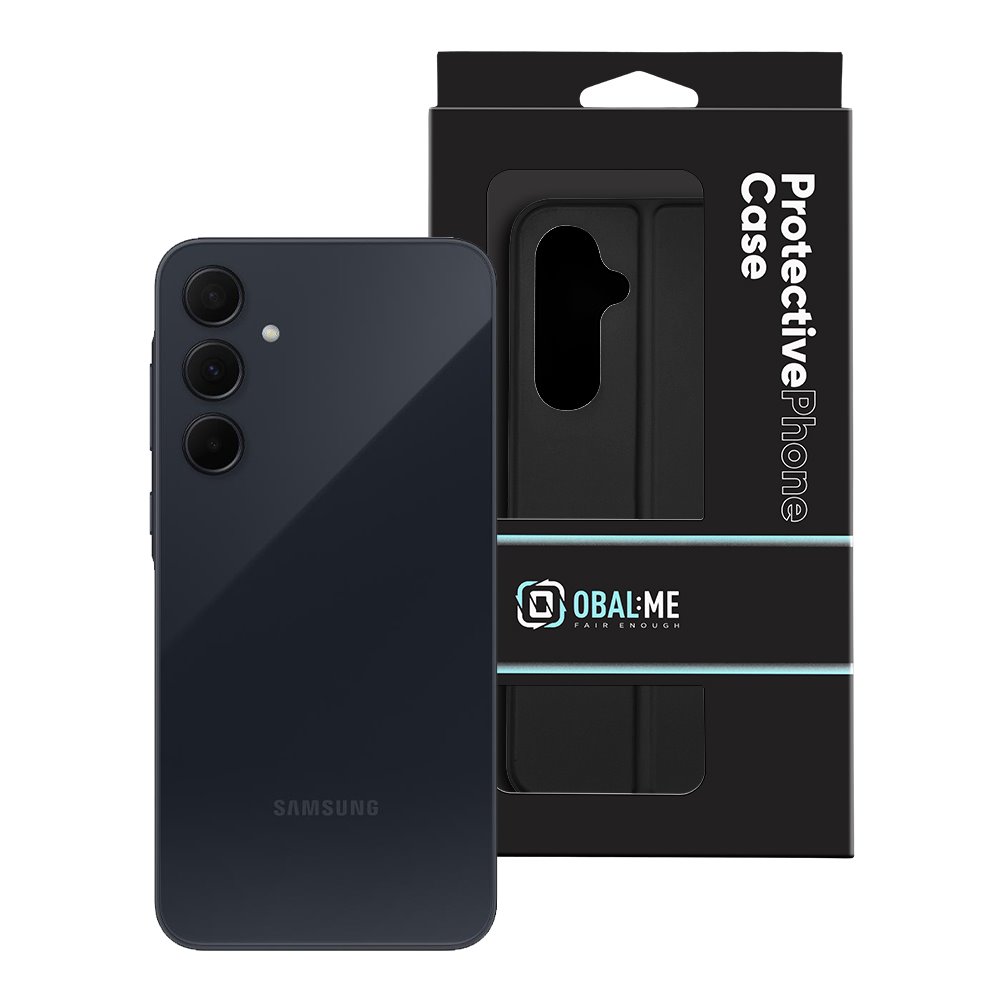 OBAL:ME SmoothTouch Pouzdro pro Samsung Galaxy A35 5G Black