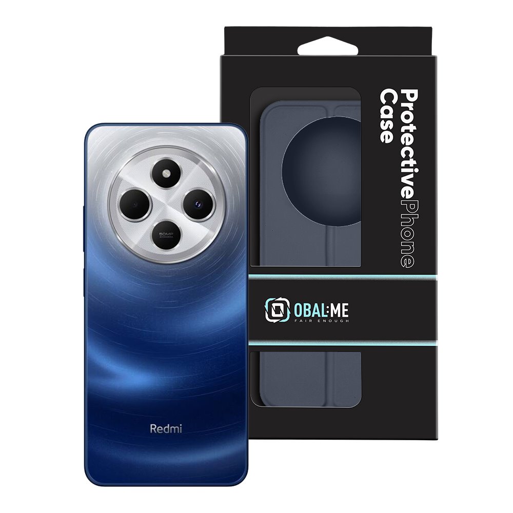 OBAL:ME SmoothTouch Pouzdro pro Xiaomi Redmi 14C 4G/Poco C75 Dark Blue