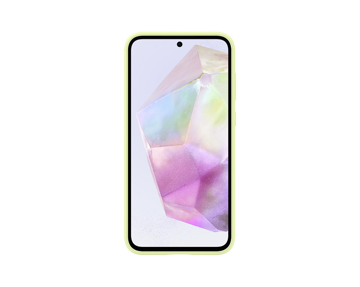 EF-PA356TME Samsung Silikonový Kryt pro Galaxy A35 5G Lime