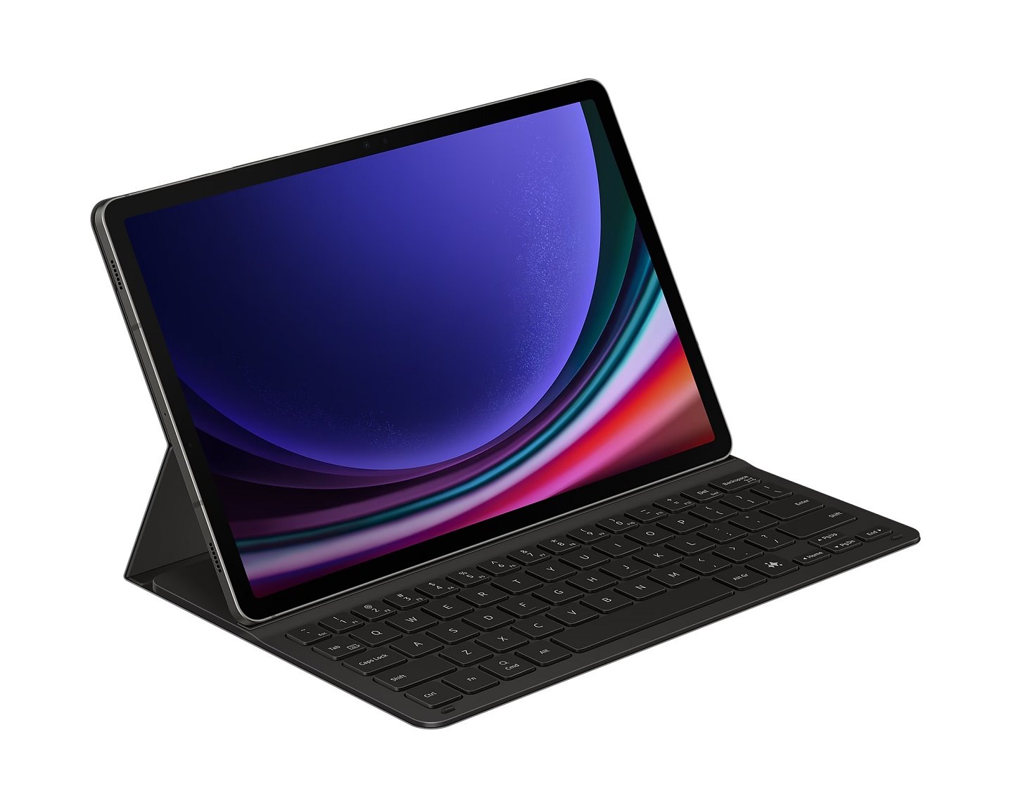 EF-DX720UBE Samsung Book Keyboard Slim Pouzdro pro Galaxy Tab S9/S9 FE Black