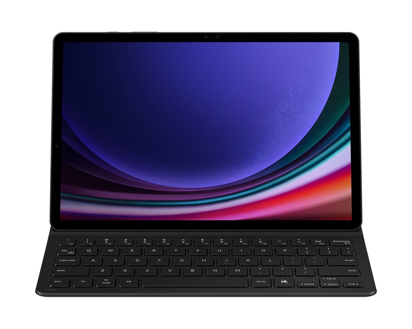 EF-DX720UBE Samsung Book Keyboard Slim Pouzdro pro Galaxy Tab S9/S9 FE Black