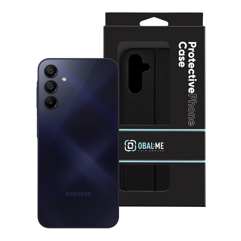 OBAL:ME SmoothTouch Pouzdro pro Samsung Galaxy A15 4G/5G Black