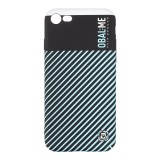 OBAL:ME Flossy Stripes Kryt pro Apple iPhone 7/8/SE2020/SE2022 Black/Sky Blue