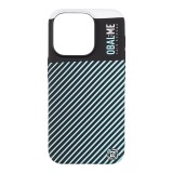 OBAL:ME Flossy Stripes Kryt pro Apple iPhone 15 Pro Black/Sky Blue