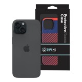 OBAL:ME Flossy Stripes Kryt pro Apple iPhone 15 Blue/Red