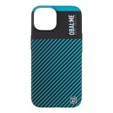 OBAL:ME Flossy Stripes Kryt pro Apple iPhone 15 Black/Teal