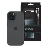 OBAL:ME Flossy Stripes Kryt pro Apple iPhone 15 Black/Sky Blue