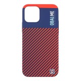 OBAL:ME Flossy Stripes Kryt pro Apple iPhone 12/12 Pro Blue/Red