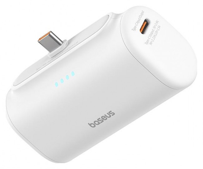 Baseus Compact 5000mAh 20W USB-C bílá