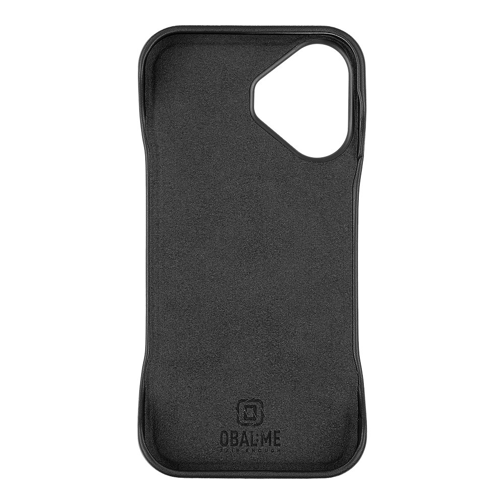 OBAL:ME LeatherTanga Kryt pro Apple iPhone 16 Black