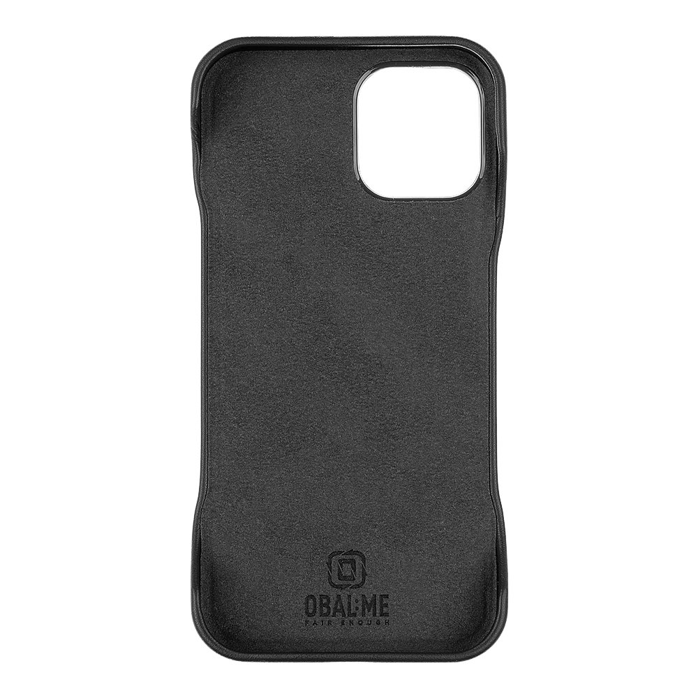 OBAL:ME LeatherTanga Kryt pro Apple iPhone 12/12 Pro Black