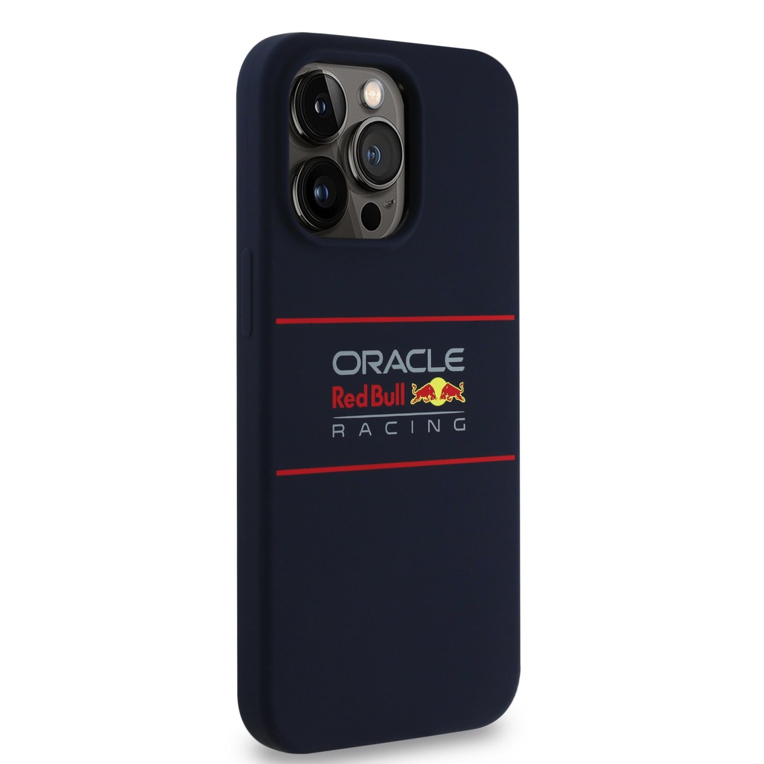 Red Bull Silicone Horizontal Logo MagSafe Zadní Kryt pro iPhone 13 Pro Navy