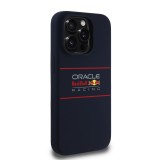 Red Bull Silicone Horizontal Logo MagSafe Zadní Kryt pro iPhone 14 Pro Navy